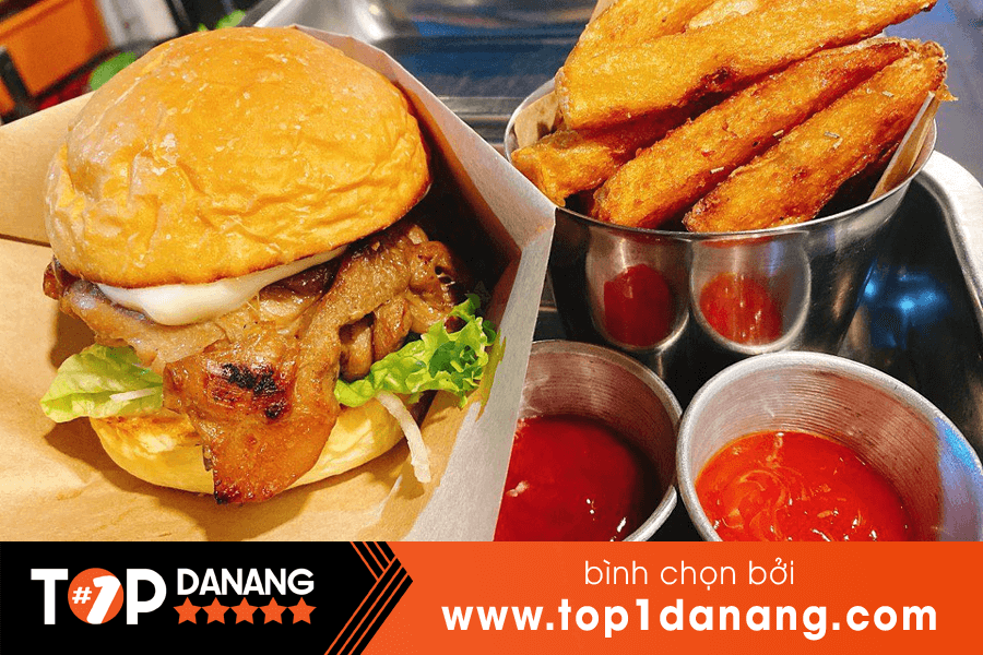 Tiệm hamburger chuẩn vị ngon tại Đà Nẵng Burger Bros