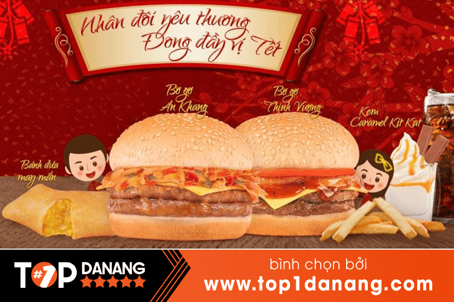 Cửa Hàng hamburger chuẩn vị Đà Nẵng Burger King