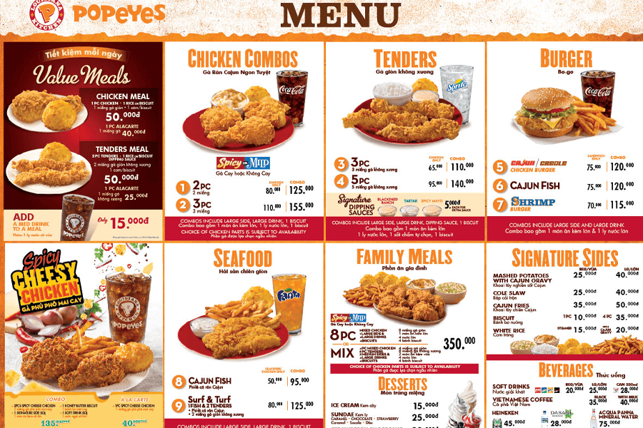 Tiệm Hamburger Ngon Đà Nẵng Popeyes