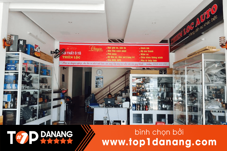 học nội thất ô tô tại cửa hàng thiên lộc đà nẵng