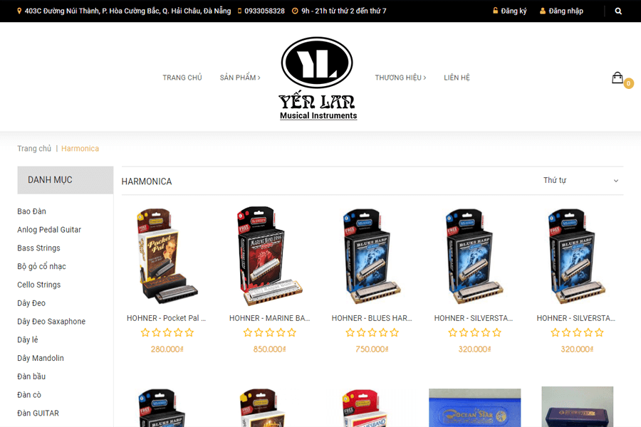 Kèn harmonica Đà Nẵng - Yến Lan