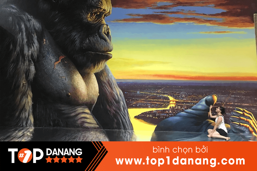 Khu vui chơi đầy màu sắc Đà Nẵng Bảo Tàng Tranh 3D