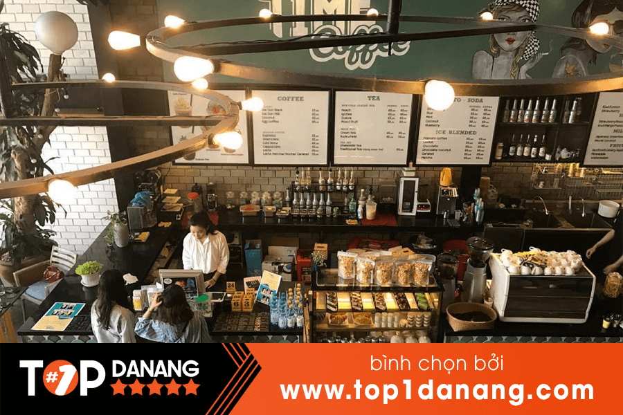 Tiệm cà phê nổi tiếng ở Sơn Trà Đà Nẵng Time Coffee