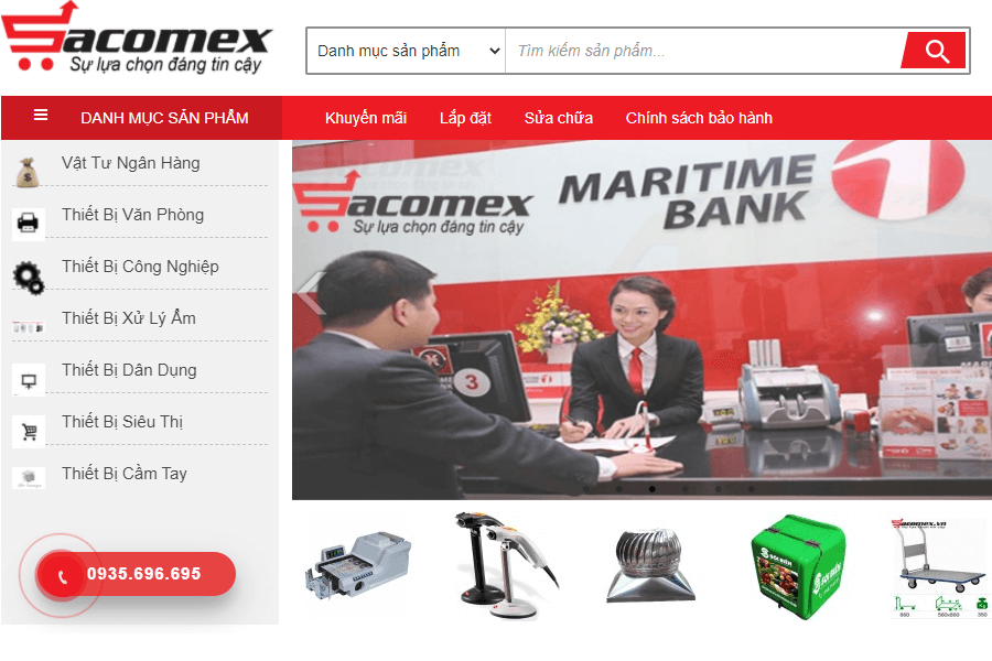 Quạt điều hòa giá rẻ Đà Nẵng - Sacomex