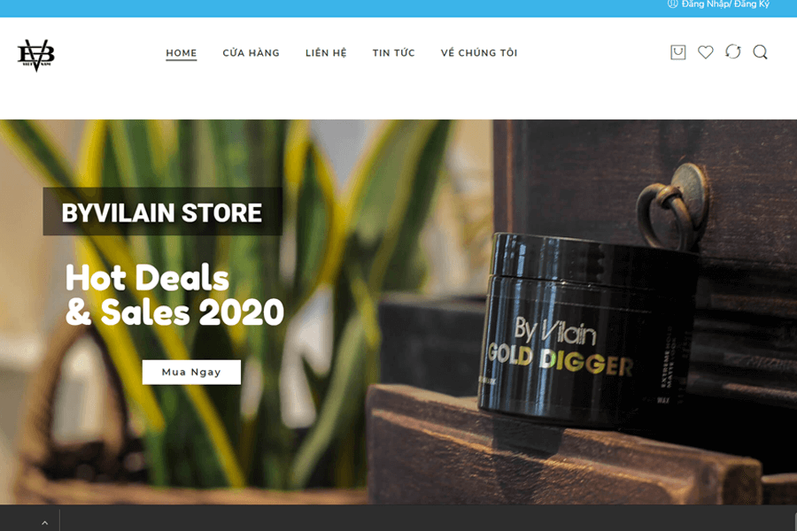 Mua sáp vuốt tóc trực truyến tại Đà Nẵng By Vilain Việt Nam Store