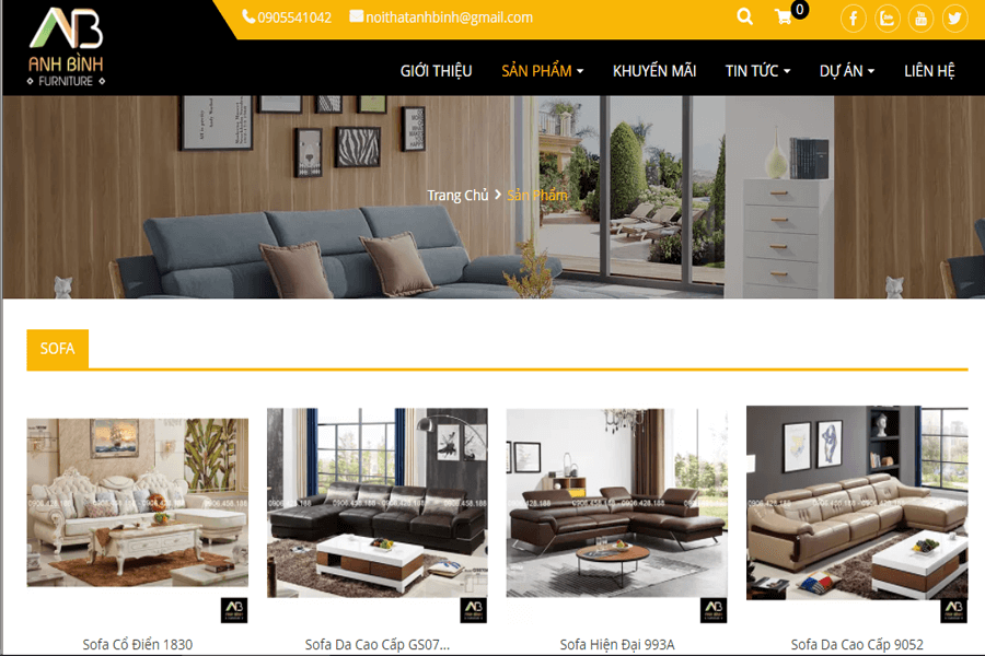 Siêu Thị Nội Thất Anh Bình Đà Nẵng