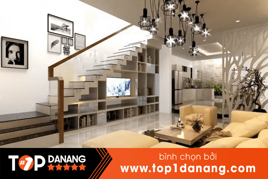 Thi công lan can kính cầu thang Đà Nẵng Kính Cường Lực