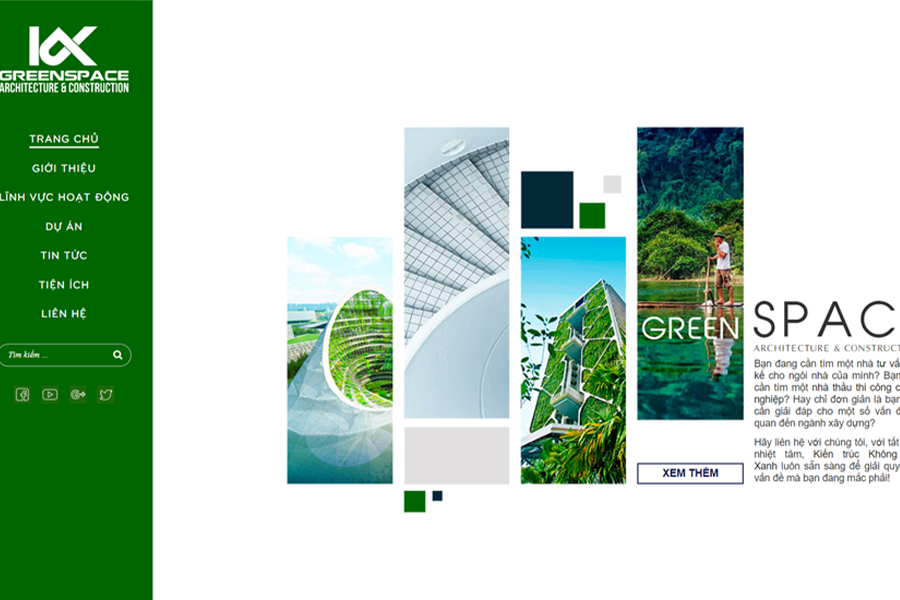 Công ty chuyên thiết kế căn hộ tại Đà Nẵng Không Gian Xanh