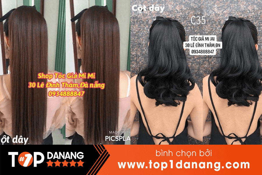 Mua tóc giả uy tín tại Mi Mi Đà Nẵng