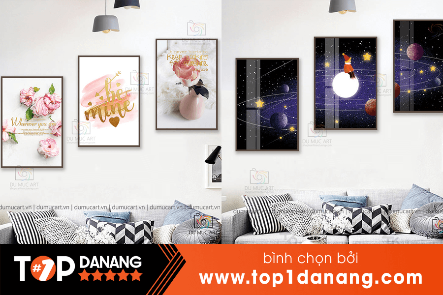 Tranh canvas uy tín Đà Nẵng Du Mục Art Gallery