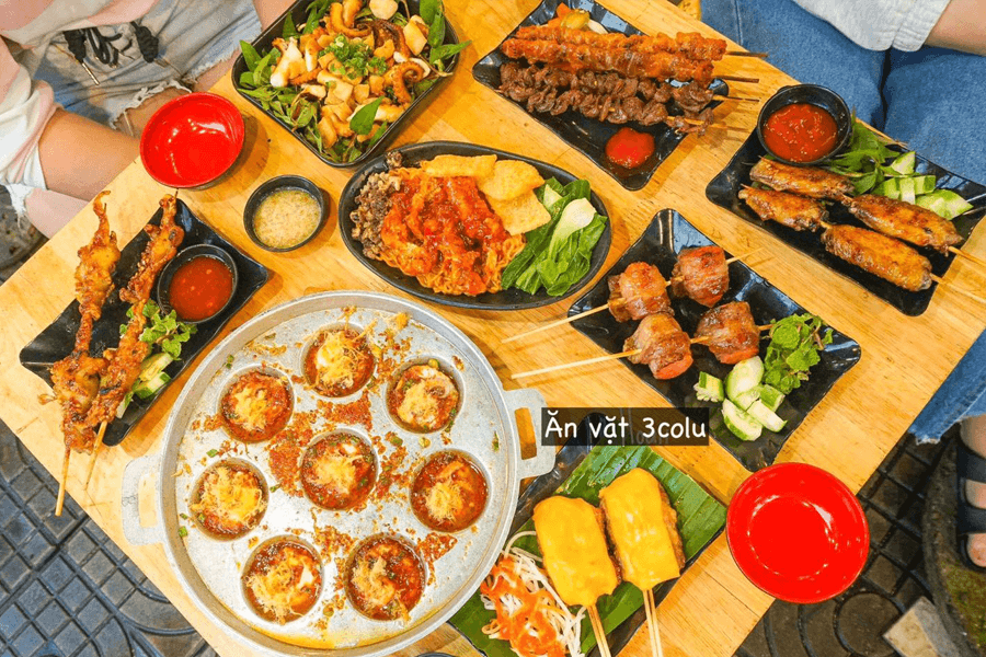 Chén trứng nướng nổi tiếng Đà Nẵng - Ăn vặt 3Colu